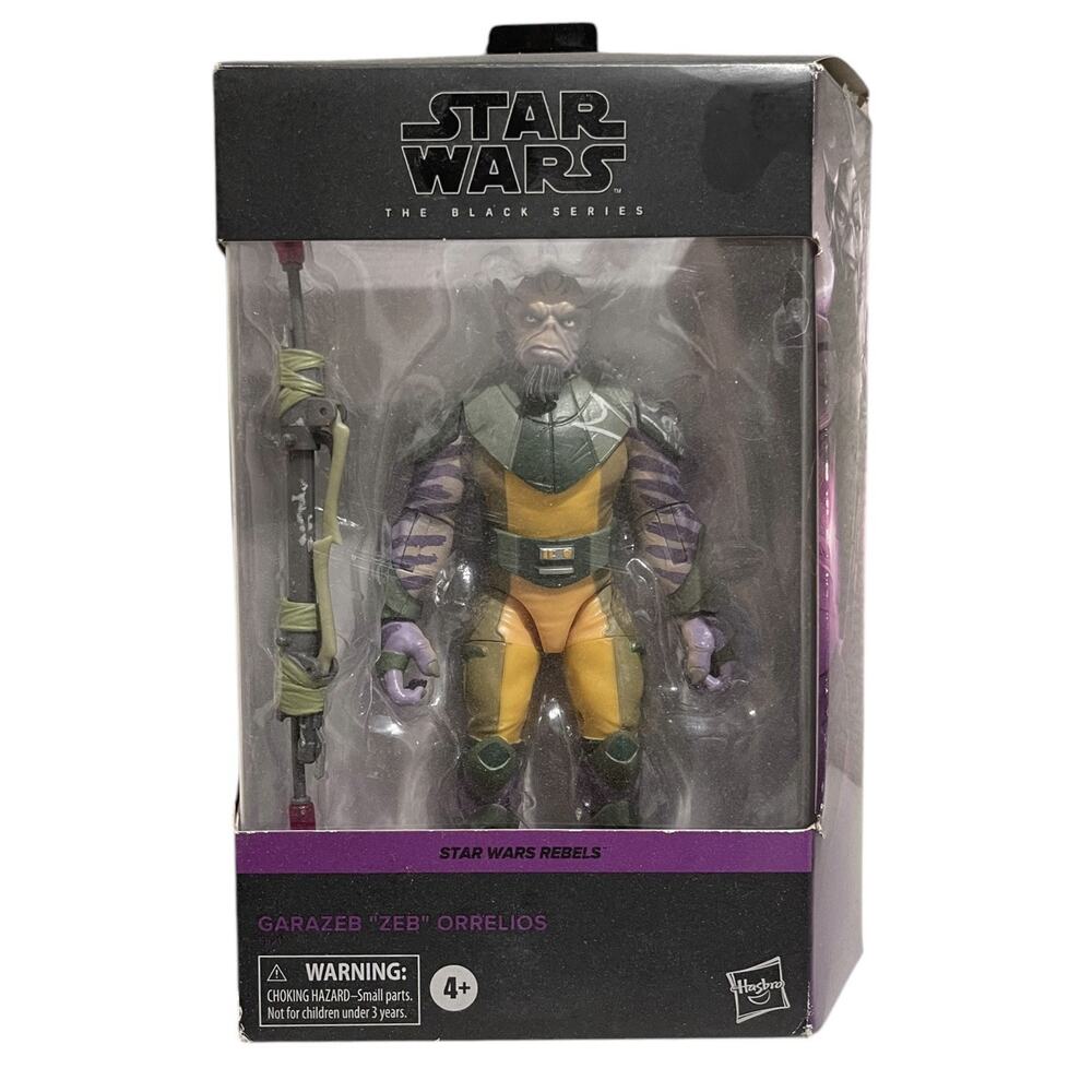 Star Wars Black Series Rebels Garazeb Zeb Orrelios 6” Deluxe Action Figure